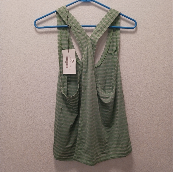 Zyia Active Forest Nimbus Split Back Tank Large Womans - Picture 4 of 5